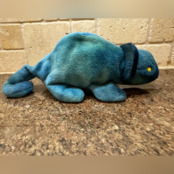 Ty Beanie Baby Rainbow 🌈 The Chameleon DOB October 14, 1997 - Picture 4 of 6